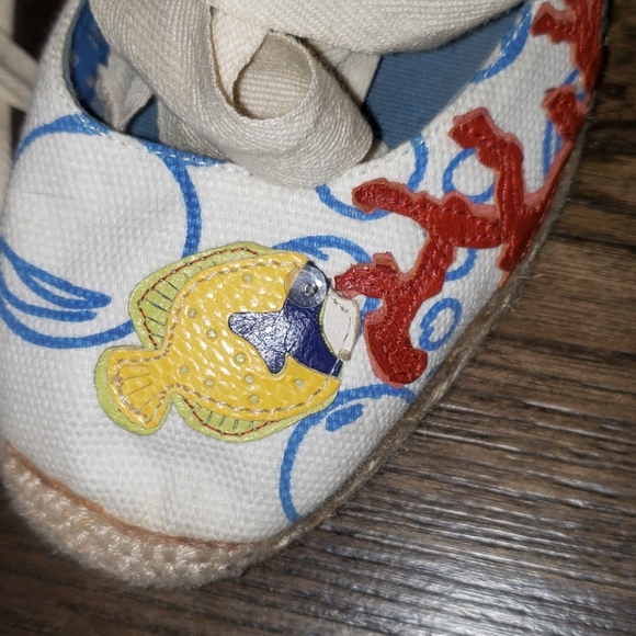 Coach Martina Espadrille Rattan Wedge 8 - Picture 2 of 8